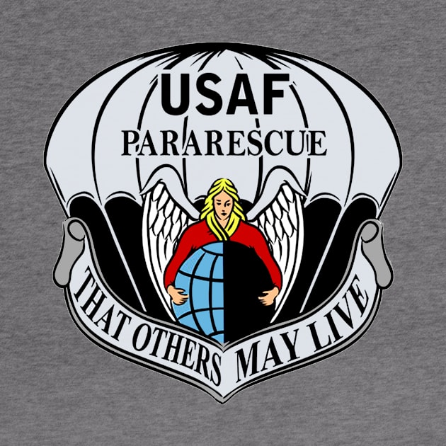 USAF Pararescue Logo by Spacestuffplus